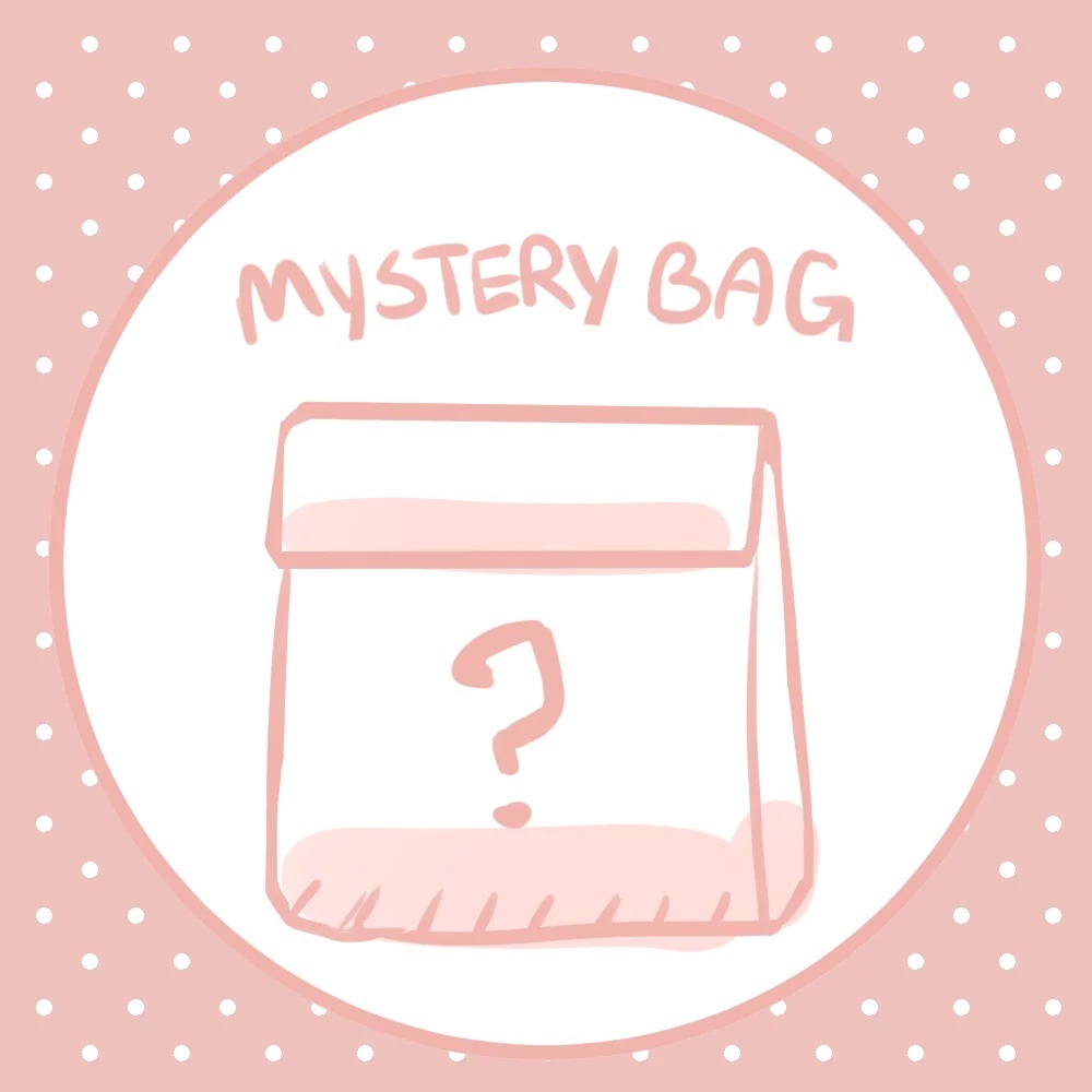 I am going to put a mystery box with wallets and bag